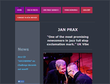 Tablet Screenshot of janprax.com